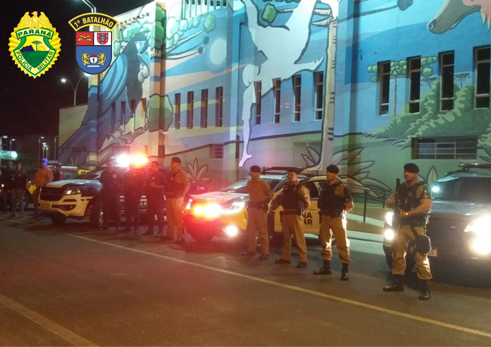 Polícia Militar realiza operação Aifu em Castro