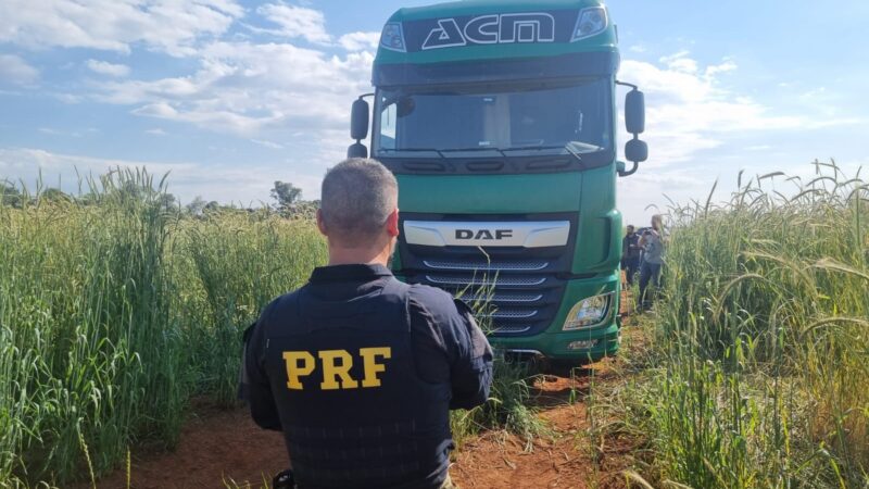 PRF localiza em Ipiranga veículo roubado