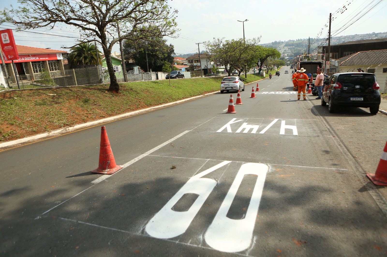 Radares terão sinalização extra em Ponta Grossa