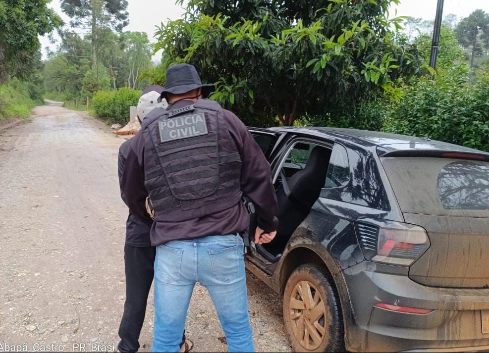 Homem Que Furtou Veículo Da Delegacia De Polícia De Castro é Preso Na área Rural P1 News