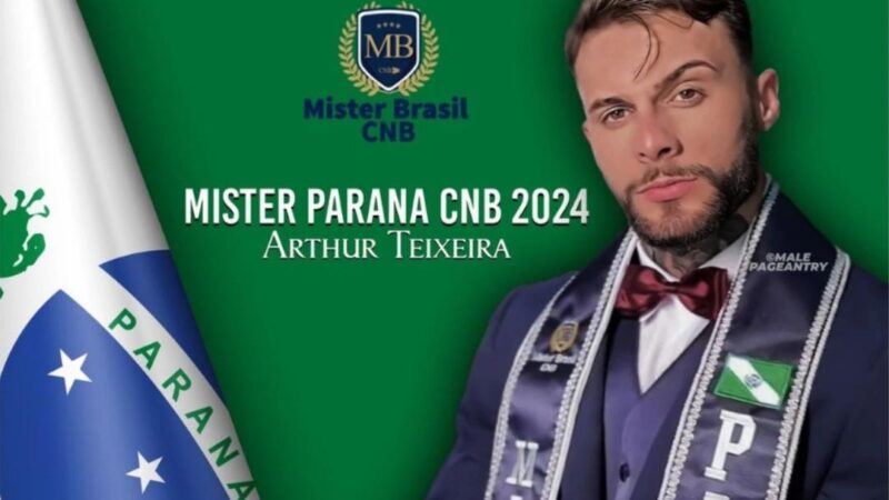 Castrense é coroado com título Mister Paraná CNB
