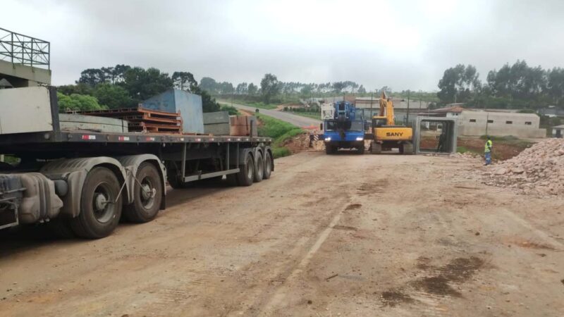 Recuperação emergencial de rodovia em Jaguariaíva entra em nova etapa