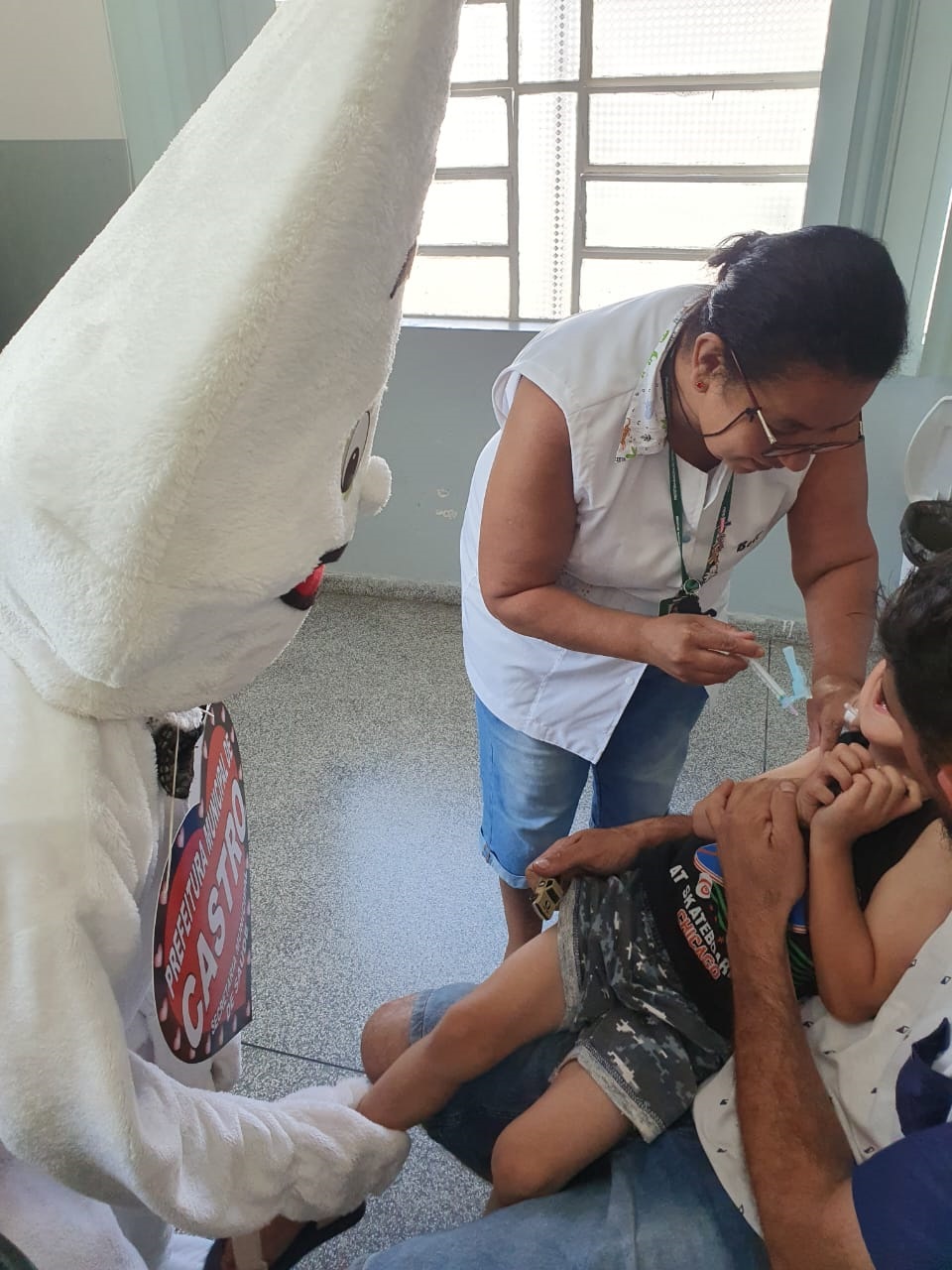 Vacinação em Castro teve grande procura, avalia secretaria municipal de saúde