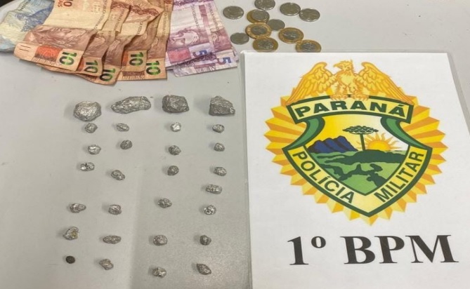 Tráfico de drogas é combatido pela PM em Palmeira