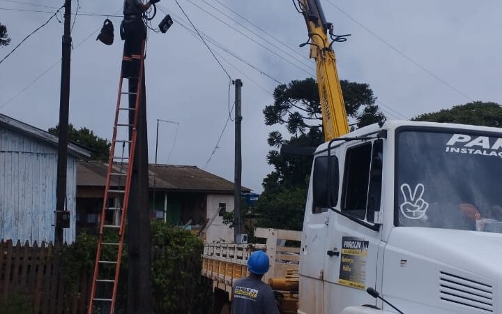 Prefeitura de Tibagi está próxima de finalizar substituição das lâmpadas de iluminação pública