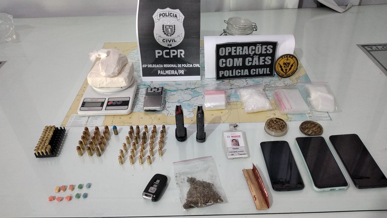 Polícia Civil, em ação conjunta e integrada, deflagra a Operação Fim da Linha, no combate ao narcotráfico