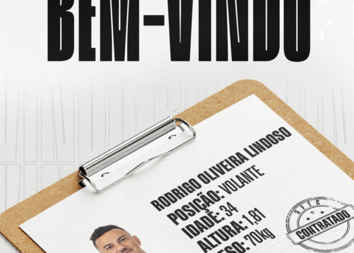 Rodrigo Lindoso é anunciado pelo Operário