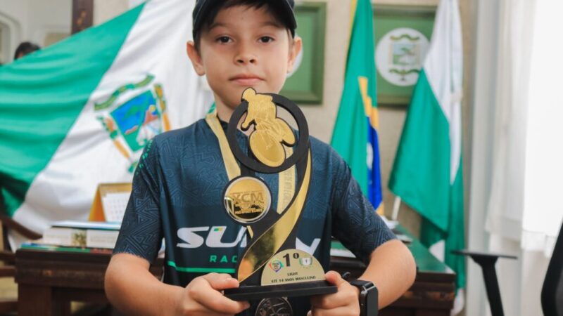 Jovem ciclista de Tibagi supera ex-campeão brasileiro e garante o título em prova regional