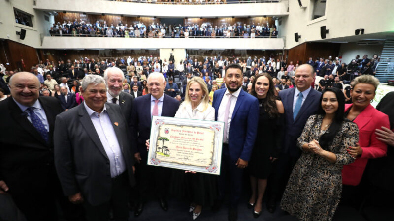 Cida Borghetti é Cidadã Honorária do Estado do Paraná