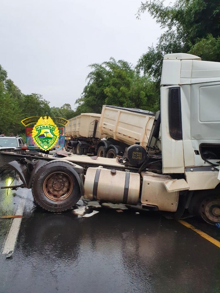 Motorista de caminhão de PG morre em acidente na região