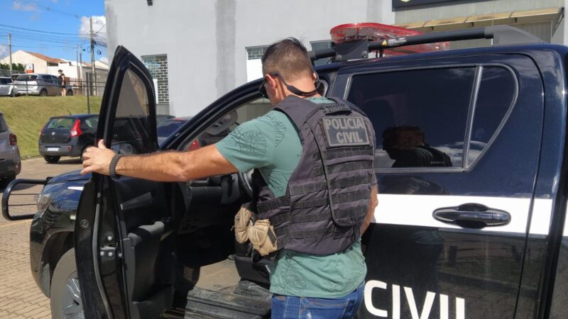 Polícia Civil prende suspeito de praticar furtos em Castro