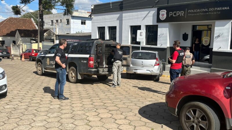 Suspeito de homicídio após briga em bar é preso pela Polícia Civil de Piraí do Sul