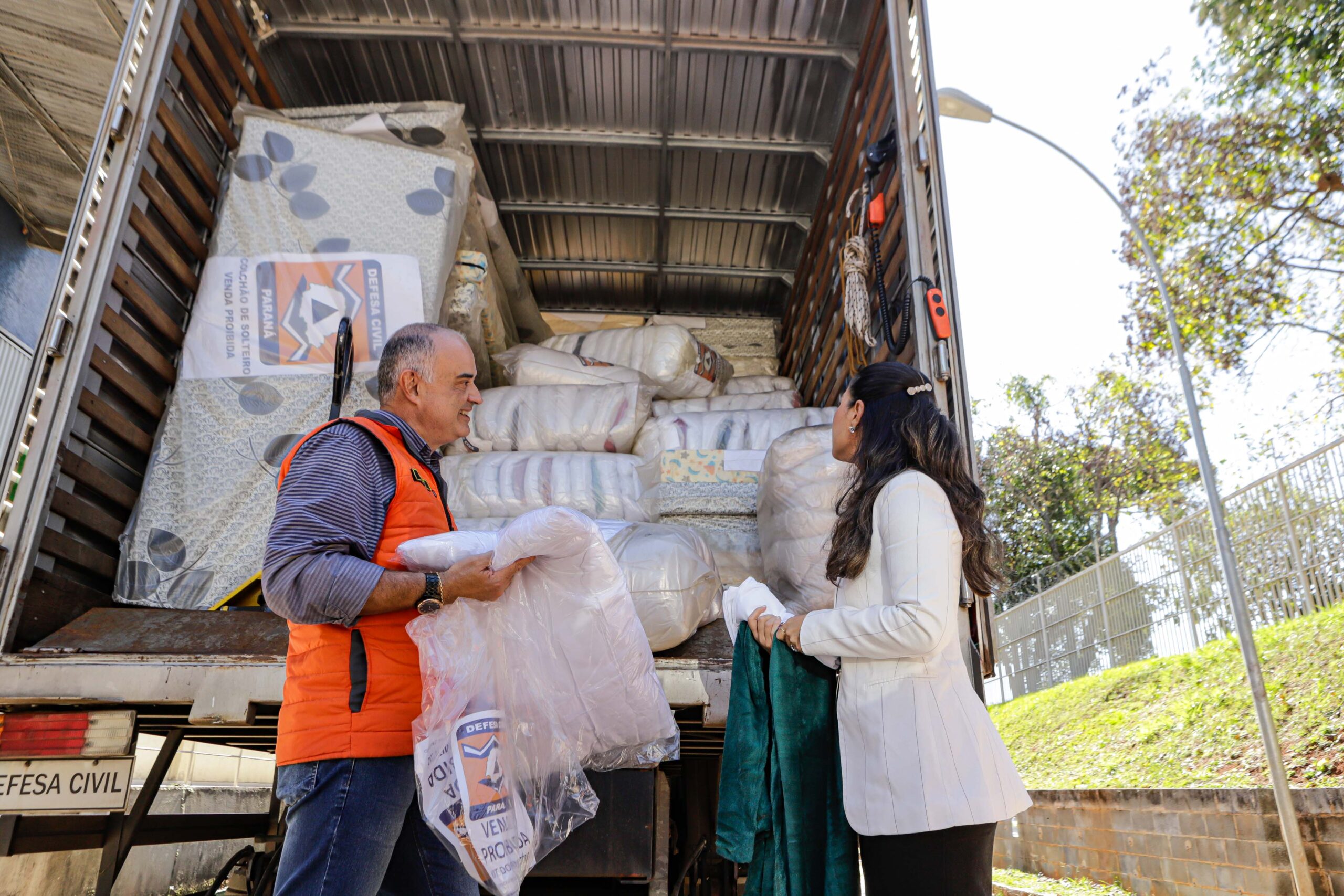 Paraná envia 190 toneladas de donativos para o Rio Grande do Sul