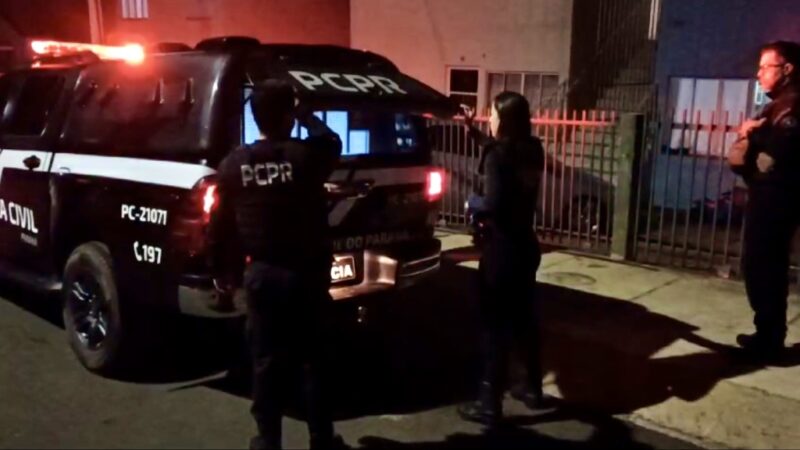 Vídeo – Polícia Civil realiza operação em Carambeí e prende suspeitos de homicídio qualificado