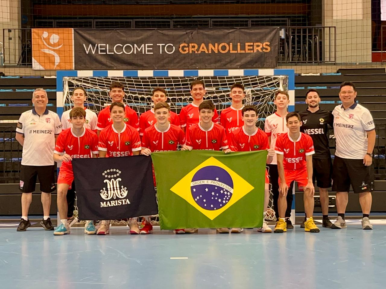Time de Handebol Masculino sub-16 de Ponta Grossa disputa torneio na Europa