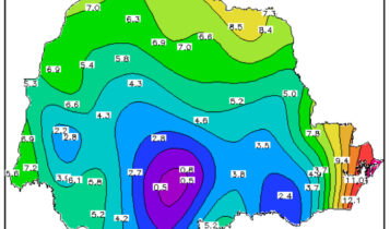 Manhã gelada em Castro teve mínima de 2°C nesta segunda-feira, segundo o Simepar.